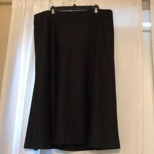 Talbots Women’s Plus A-line Wool Skirt